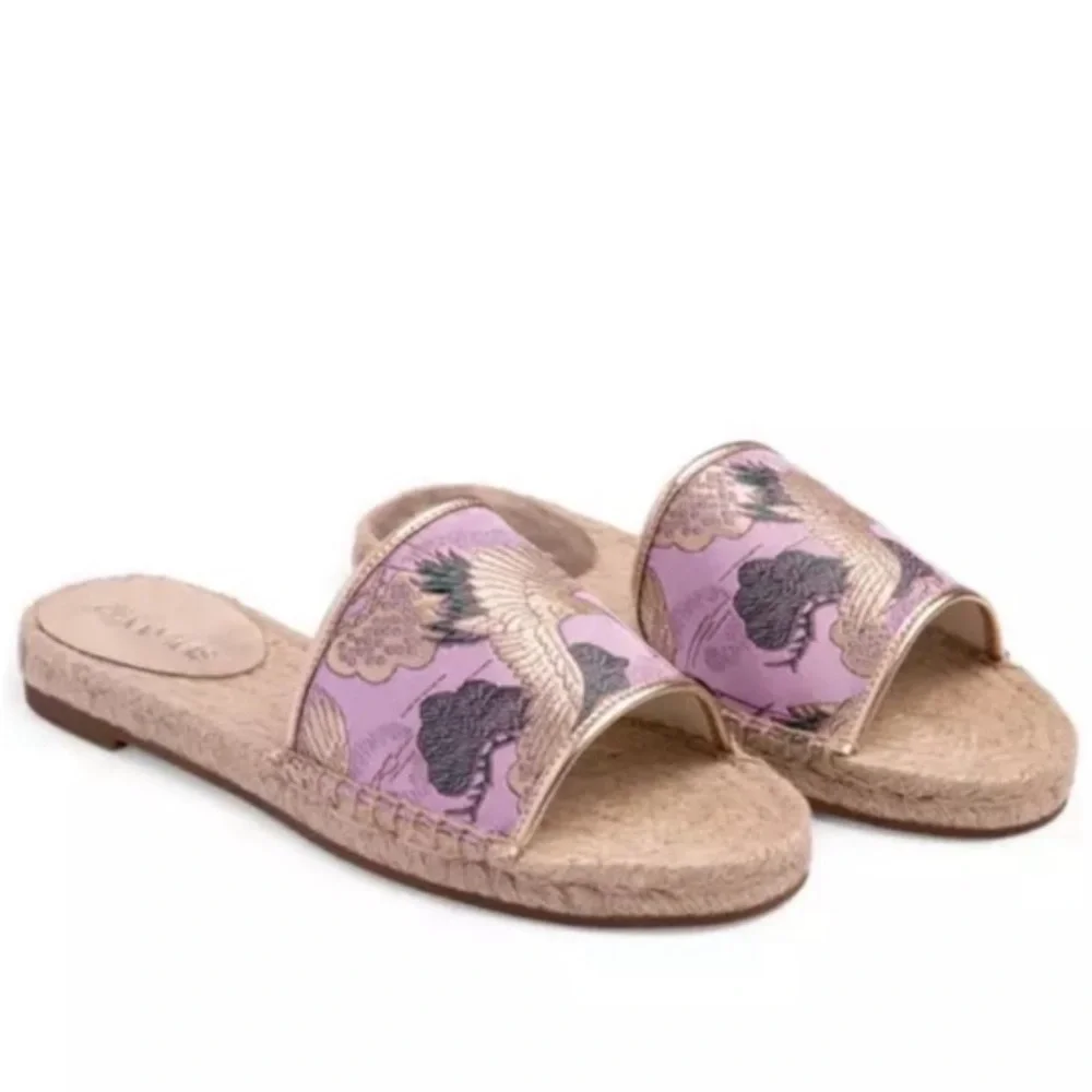NIB Johnny Was Crane Espadrilles Sandals